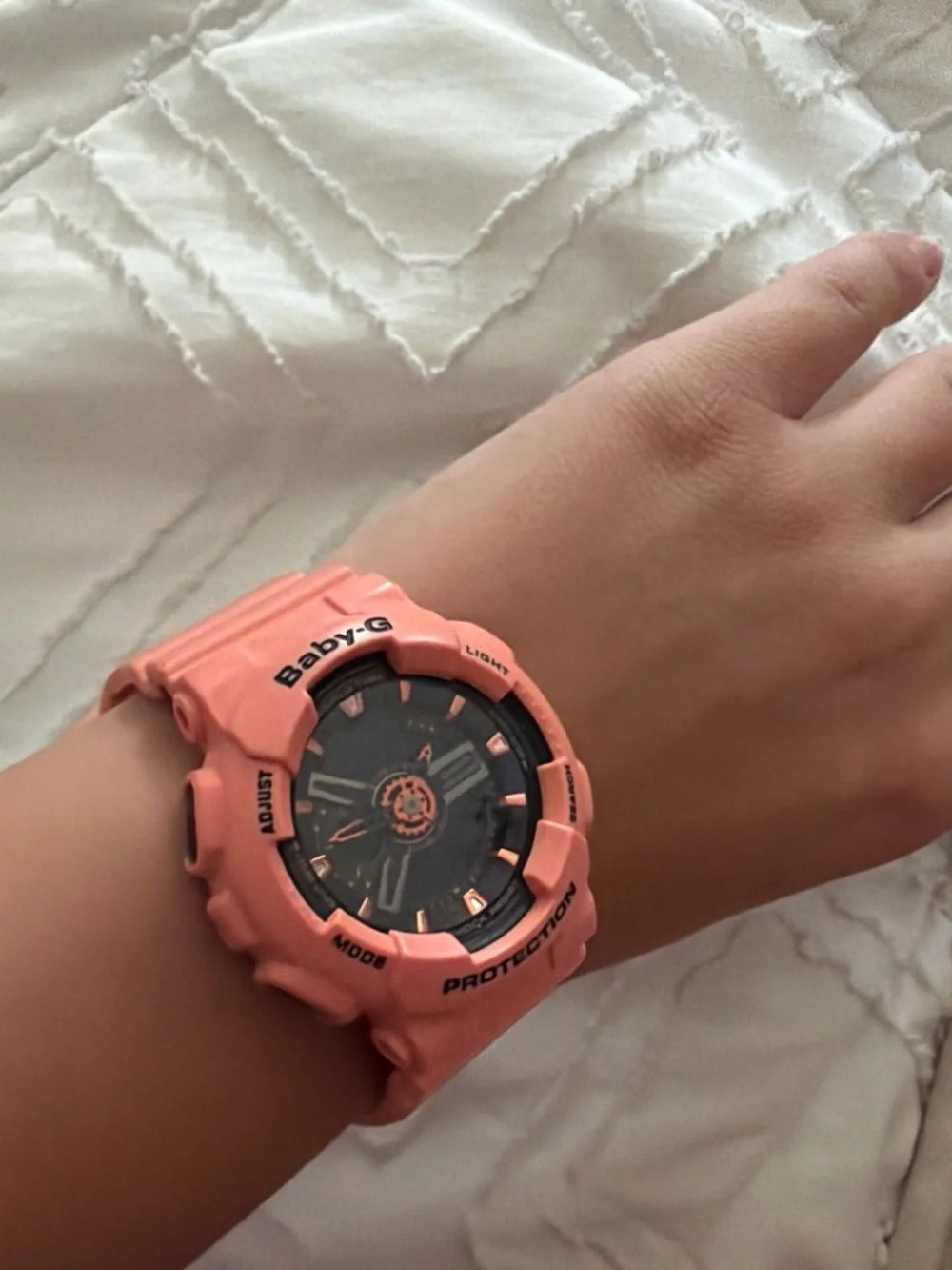 Baby-G Coral Orange Sport Watch